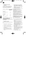 Preview for 6 page of EINHELL 10.915.00 Directions For Use Manual