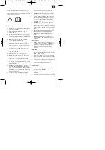 Preview for 13 page of EINHELL 10.915.00 Directions For Use Manual