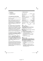 Preview for 73 page of EINHELL 34.002.57 Original Operating Instructions