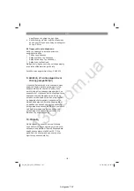 Preview for 188 page of EINHELL 34.002.57 Original Operating Instructions