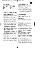 Preview for 21 page of EINHELL 34.017.40 Operating Instructions Manual