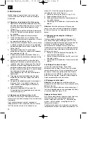 Preview for 32 page of EINHELL 34.017.40 Operating Instructions Manual