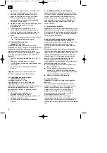 Preview for 50 page of EINHELL 34.017.40 Operating Instructions Manual