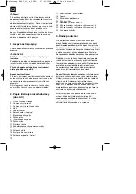 Preview for 72 page of EINHELL 34.017.40 Operating Instructions Manual