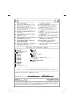 Preview for 170 page of EINHELL 34.109.60 Original Operating Instructions