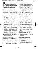 Preview for 16 page of EINHELL 34.111.01 Directions For Use Manual