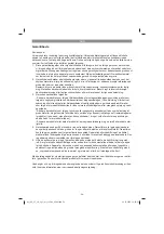 Preview for 54 page of EINHELL 34.111.25 Original Operating Instructions