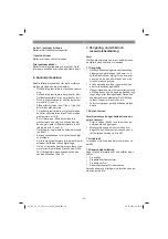 Preview for 59 page of EINHELL 34.111.25 Original Operating Instructions