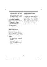 Preview for 107 page of EINHELL 34.130.54 Original Operating Instructions