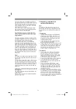 Preview for 70 page of EINHELL 34.206.04 Original Operating Instructions