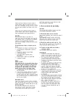 Preview for 102 page of EINHELL 34.252.30 Operating Instructions Manual