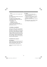 Preview for 106 page of EINHELL 34.252.30 Operating Instructions Manual