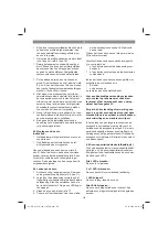 Preview for 116 page of EINHELL 34.252.30 Operating Instructions Manual