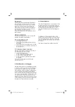 Preview for 30 page of EINHELL 41.390.40 Operating Instructions Manual