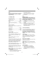 Preview for 42 page of EINHELL 41.390.40 Operating Instructions Manual