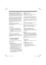 Preview for 43 page of EINHELL 41.390.40 Operating Instructions Manual