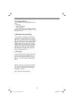 Preview for 44 page of EINHELL 41.390.40 Operating Instructions Manual