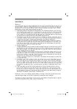 Preview for 46 page of EINHELL 41.390.40 Operating Instructions Manual