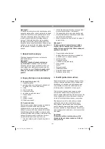 Preview for 48 page of EINHELL 41.390.40 Operating Instructions Manual