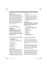 Preview for 55 page of EINHELL 41.390.40 Operating Instructions Manual