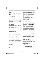 Preview for 56 page of EINHELL 41.390.40 Operating Instructions Manual