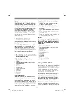 Preview for 62 page of EINHELL 41.390.40 Operating Instructions Manual