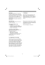 Preview for 65 page of EINHELL 41.390.40 Operating Instructions Manual