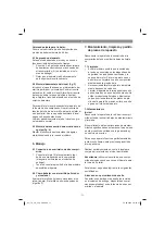 Preview for 71 page of EINHELL 41.390.40 Operating Instructions Manual