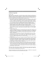 Preview for 74 page of EINHELL 41.390.40 Operating Instructions Manual