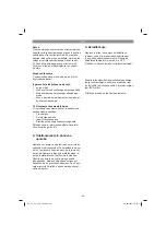 Preview for 86 page of EINHELL 41.390.40 Operating Instructions Manual