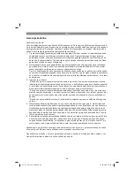 Preview for 88 page of EINHELL 41.390.40 Operating Instructions Manual