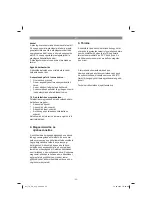 Preview for 93 page of EINHELL 41.390.40 Operating Instructions Manual