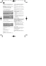 Preview for 74 page of EINHELL 4138915 Original Operating Instructions