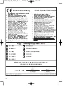 Preview for 28 page of EINHELL 43.001.19 Operating Instructions Manual