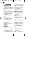 Preview for 72 page of EINHELL 43.003.10 Operating Instructions Manual