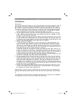 Preview for 57 page of EINHELL 43.106.25 Operating Instructions Manual