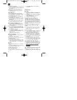 Preview for 22 page of EINHELL 43.406.40 Operating Instructions Manual