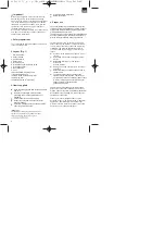 Preview for 6 page of EINHELL 44.661.33 Original Operating Instructions