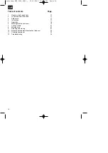 Preview for 16 page of EINHELL 45.002.10 Operating Instruction