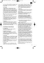 Preview for 19 page of EINHELL 45.002.10 Operating Instruction