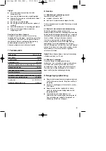 Preview for 53 page of EINHELL 45.002.10 Operating Instruction