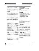 Preview for 108 page of EINHELL 45.016.30 Original Operating Instructions