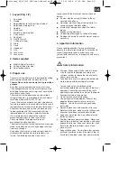 Preview for 11 page of EINHELL 45.031.24 Operating Instructions Manual