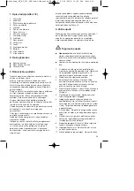 Preview for 39 page of EINHELL 45.031.24 Operating Instructions Manual