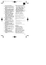 Preview for 26 page of EINHELL 45.201.50 Operating Instructions Manual