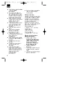 Preview for 32 page of EINHELL 45.201.50 Operating Instructions Manual