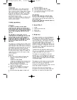 Preview for 4 page of EINHELL BG-DP 3530 Operating Instructions Manual