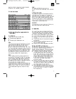 Preview for 5 page of EINHELL BG-DP 3530 Operating Instructions Manual