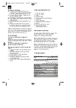 Preview for 44 page of EINHELL BG-EL 2301 E Original Operating Instructions