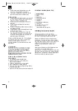 Preview for 54 page of EINHELL BG-EL 2301 E Original Operating Instructions